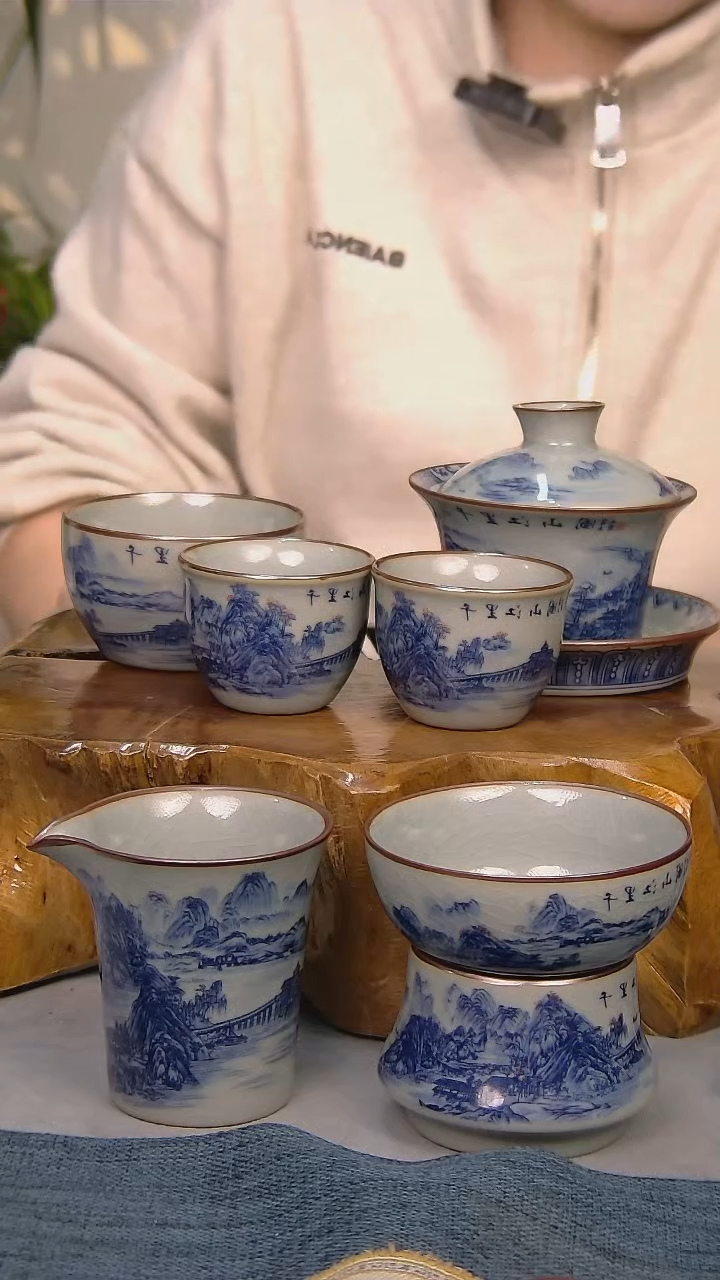 【闪购商品】简装家用款6件套 陶瓷家用茶具系列