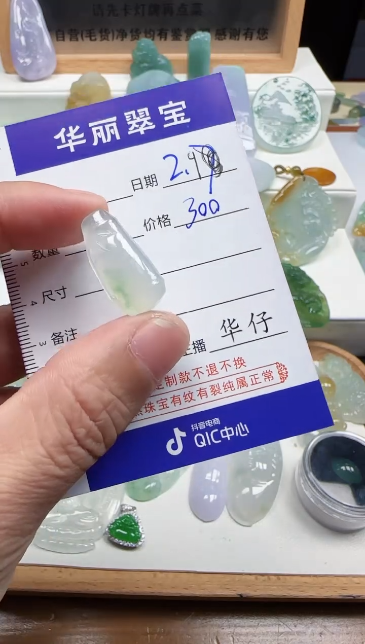 【闪购商品】翡翠颈饰未镶嵌28天然缅甸A货翡翠