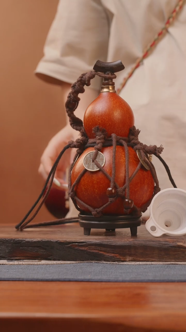 245号精品大漆葫芦防腐防渗装水茶酒