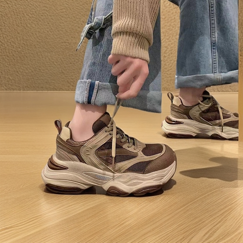 白姐同款厚底老爹鞋（167-07）潮鞋