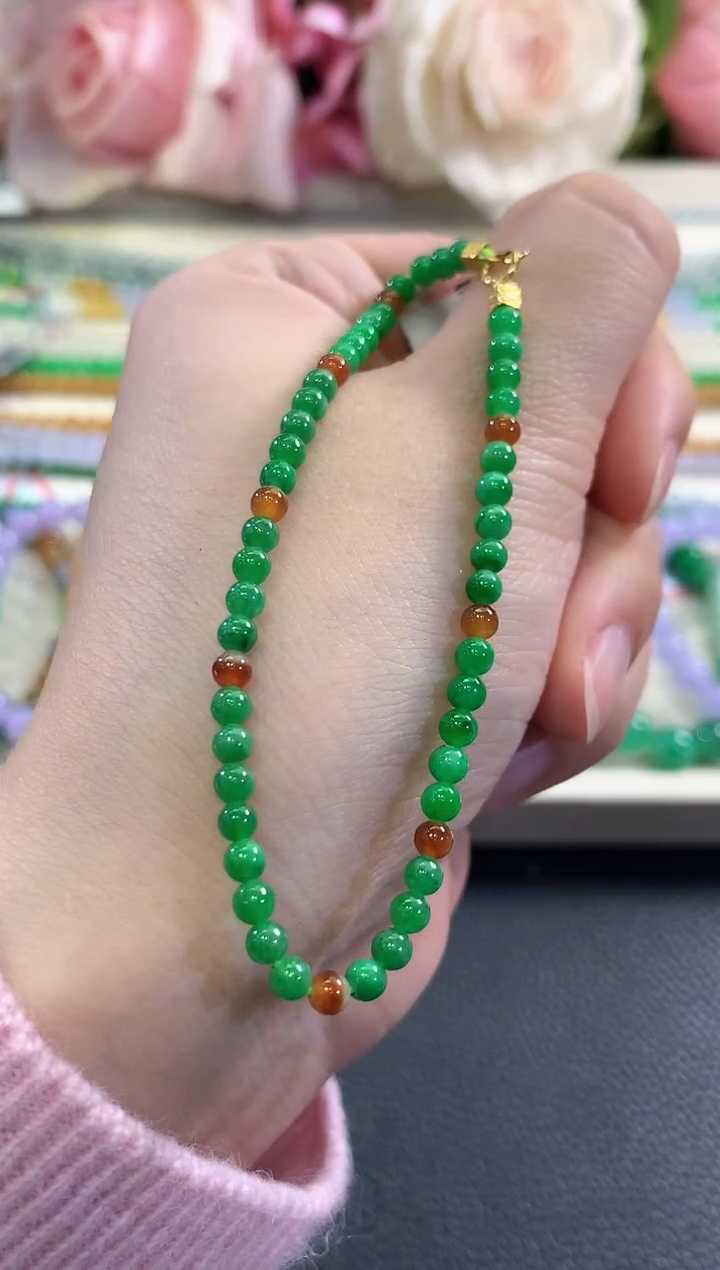 未镶嵌手串翡翠c56 多样性一件发货