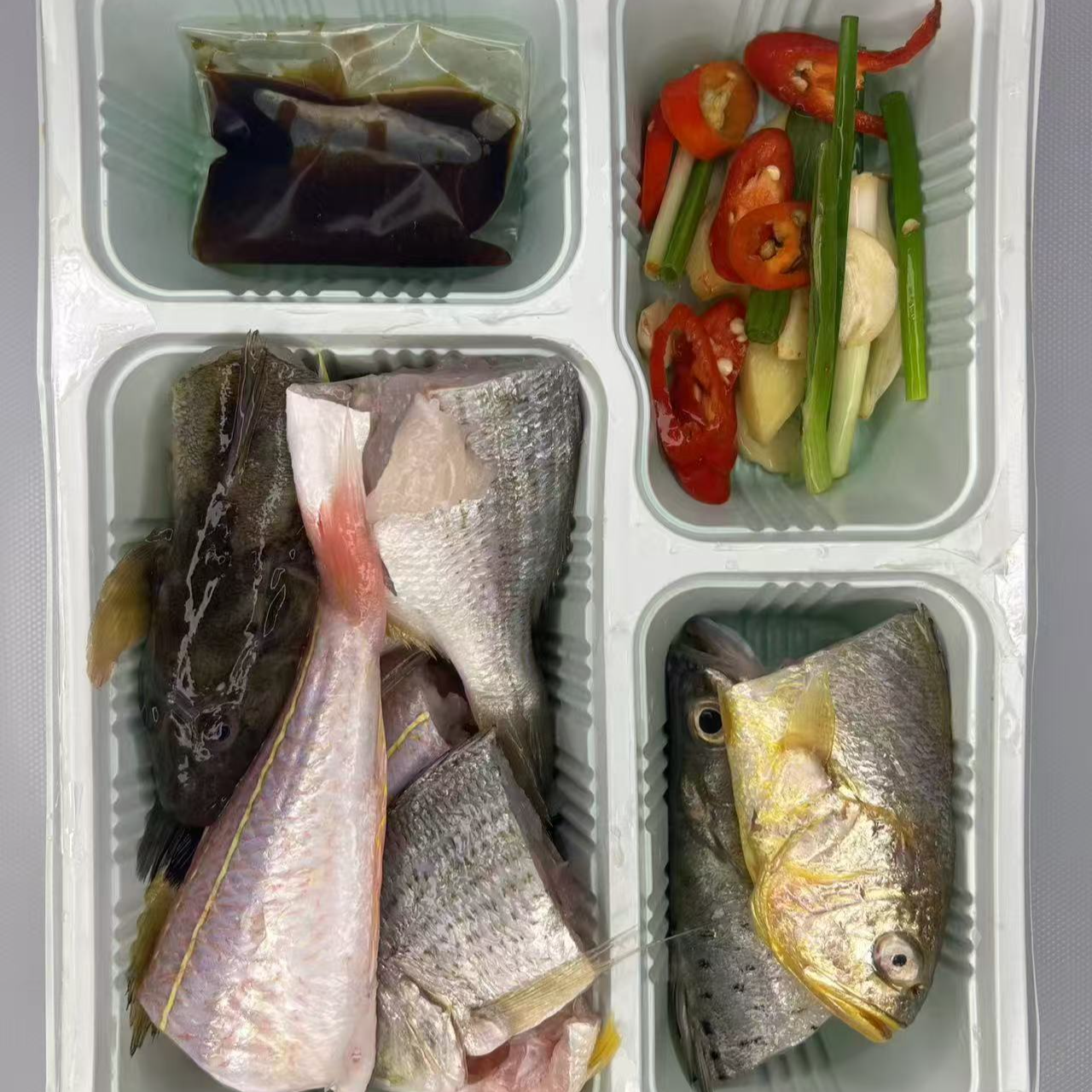 焖杂鱼（新鲜食材）