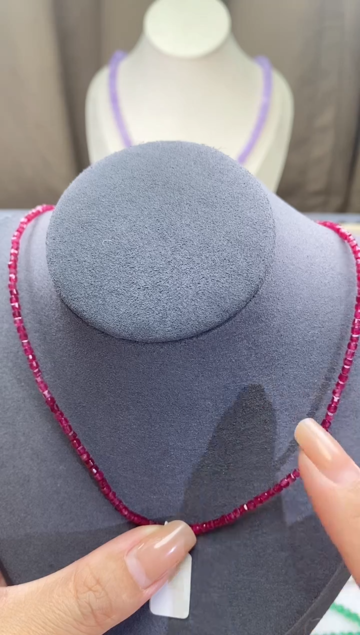 【闪购商品】红宝石颈饰14K金镶嵌诗颜甄选珠宝SYZB63