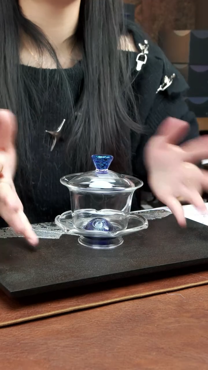 禾器 斑斓禾荷盖碗