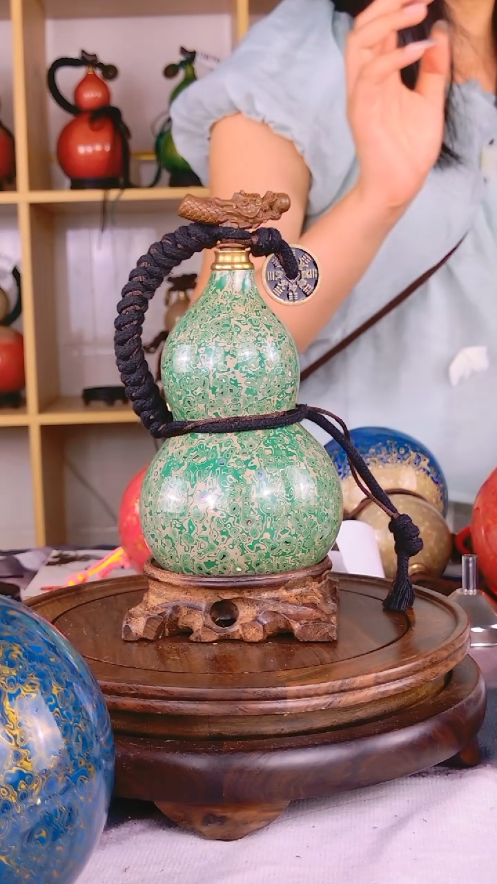 0919大漆酒葫芦 一物一拍 真葫芦真大漆
