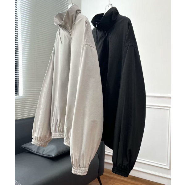 25年新款宽松休闲拉链外套夹克男女同款