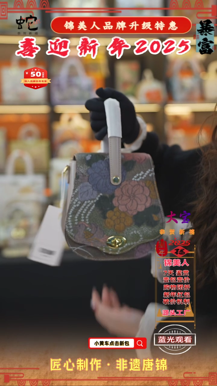 【闪购商品】织绣大宝新年特惠 琵琶包53