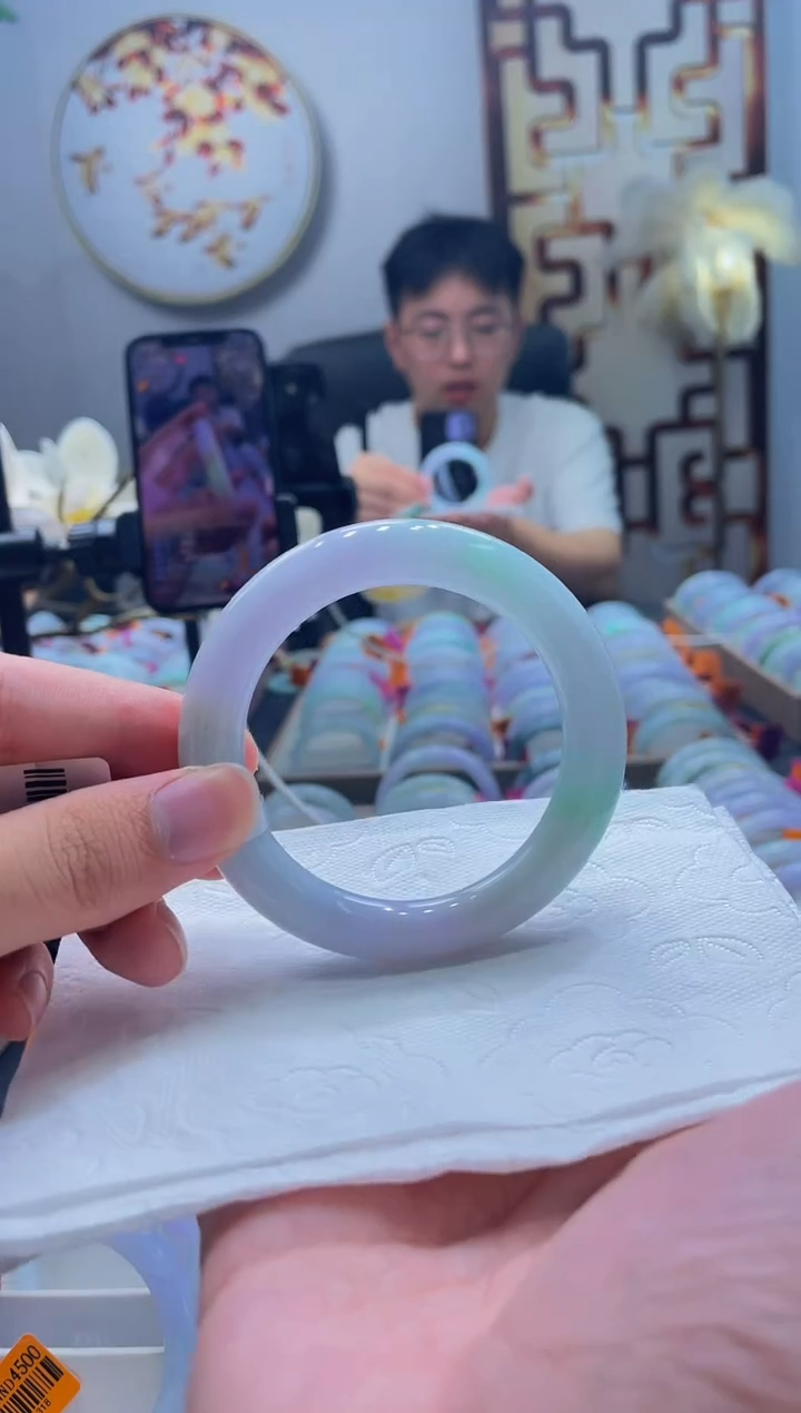 翡翠手镯未镶嵌227-55