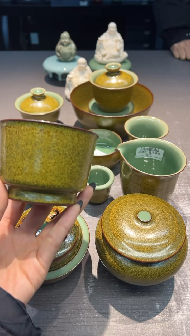 【闪购商品】茶盏陈慧芳 金玉满堂 容天杯