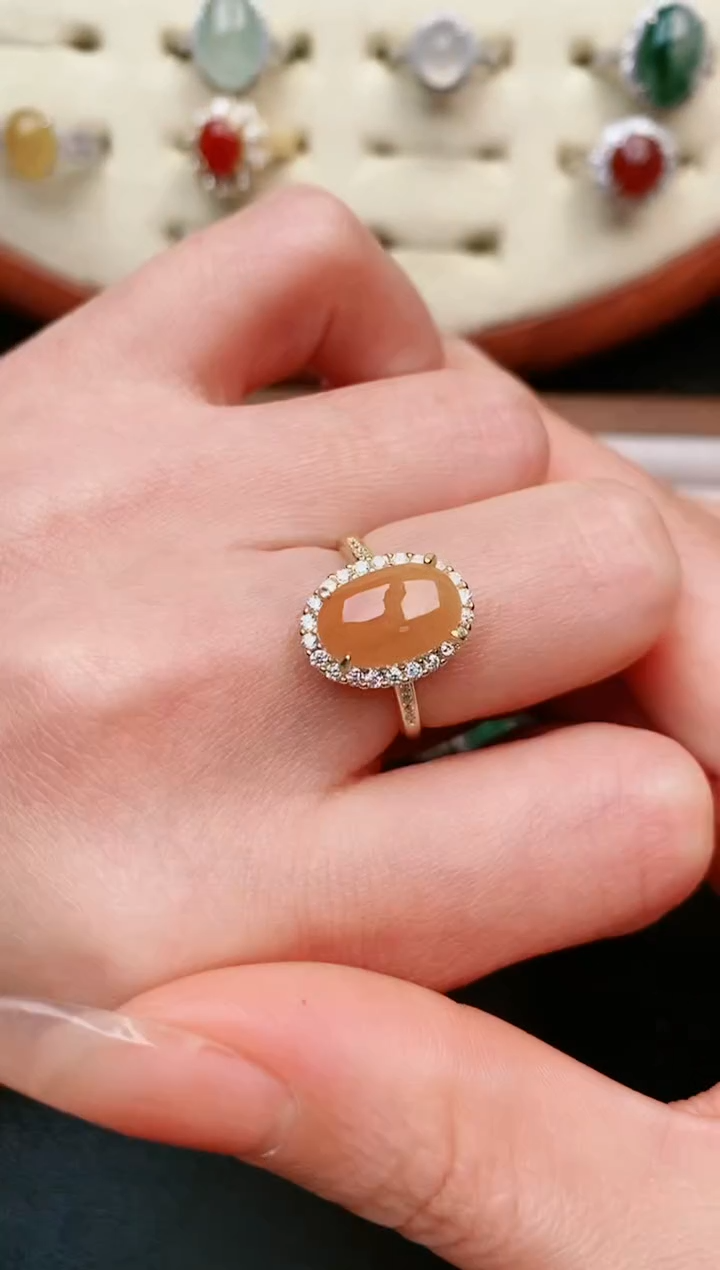 【闪购商品】翡翠戒指银S925镶嵌....