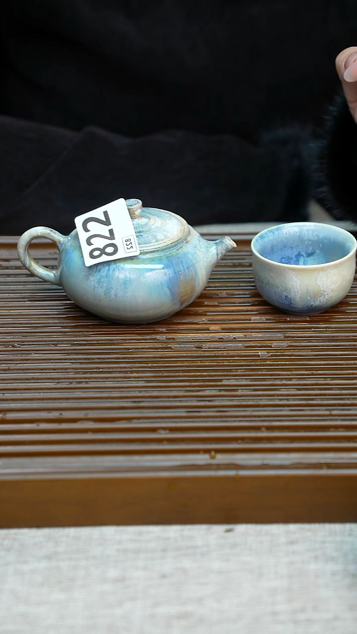 纯手工粗陶茶具每一只不一样