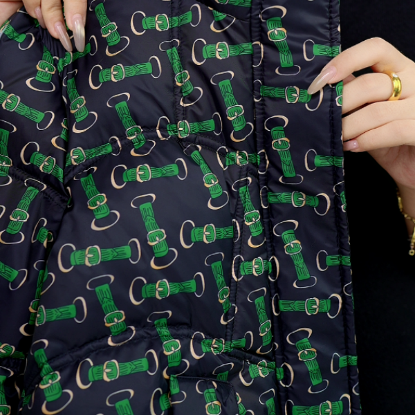 【甄选大朵鸭绒】25杭州原版正品气质减龄修身羽绒服ZF-R037-MKLDZ