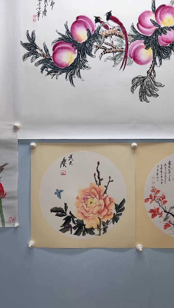国画武天庆老师花鸟