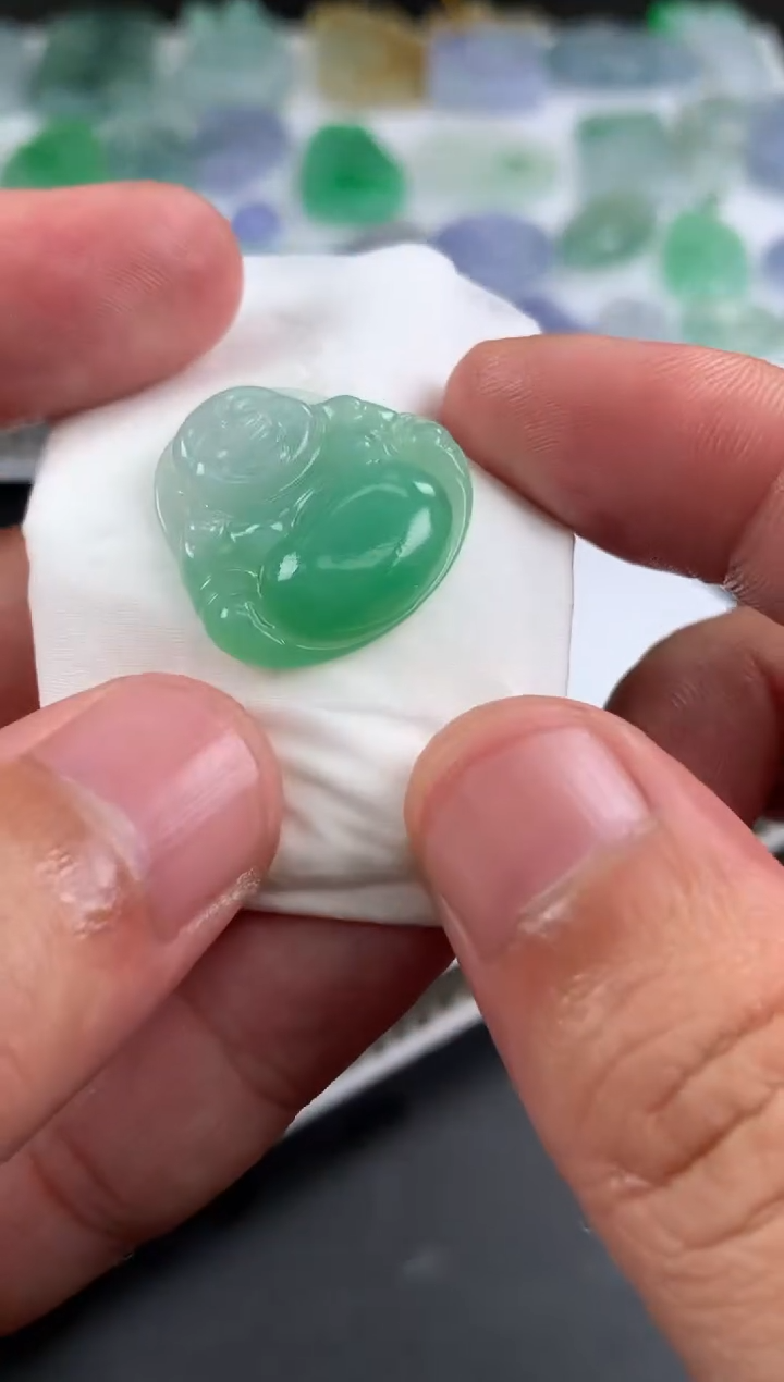 【闪购商品】定制翡翠未镶嵌多样性发一件