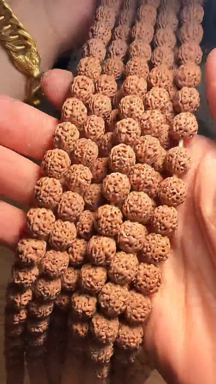 金刚菩提吊坠超头黄点龙108-10mm