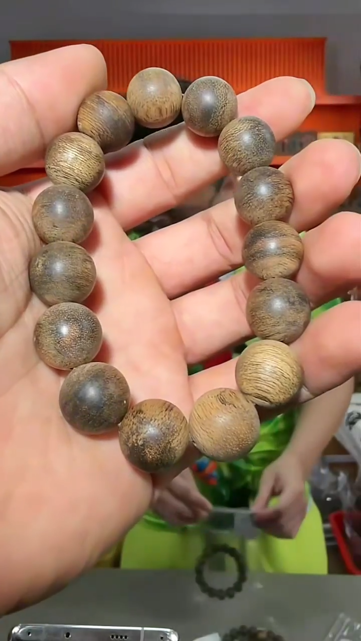 沉香手串150号单圈鸡骨香1.4多样性发一