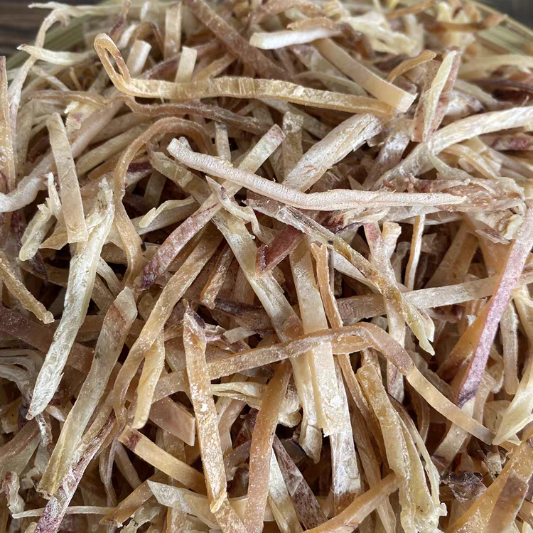 天然淡晒鱿鱼丝可炒菜炒饭炒粉的美味干货