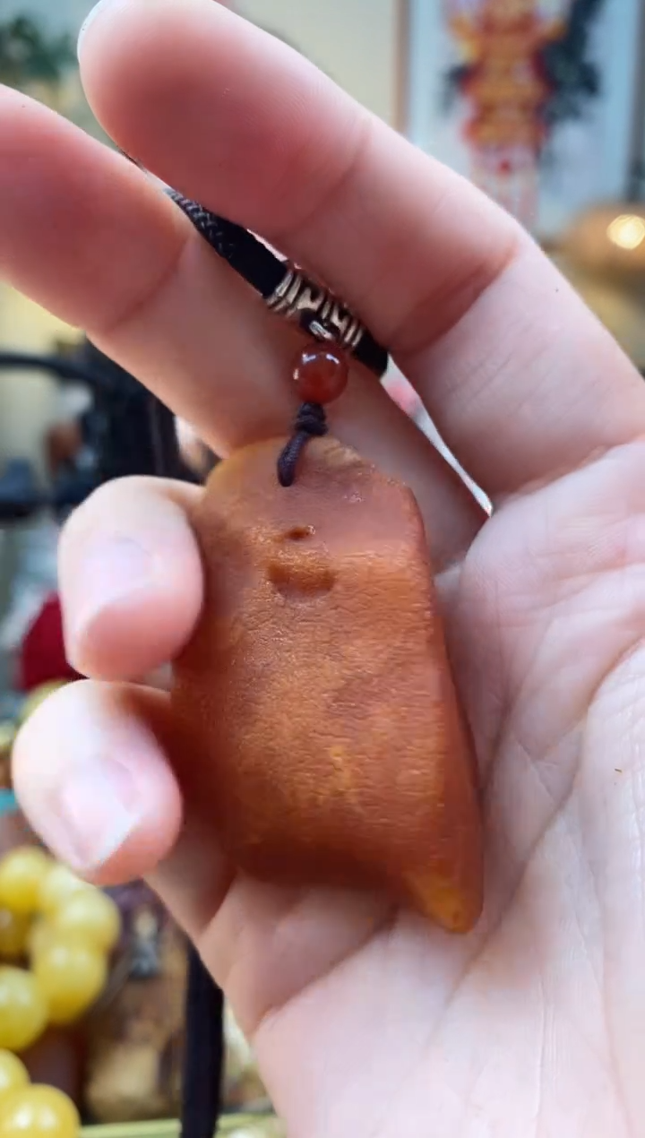 【闪购商品】琥珀颈饰未镶嵌吊坠
