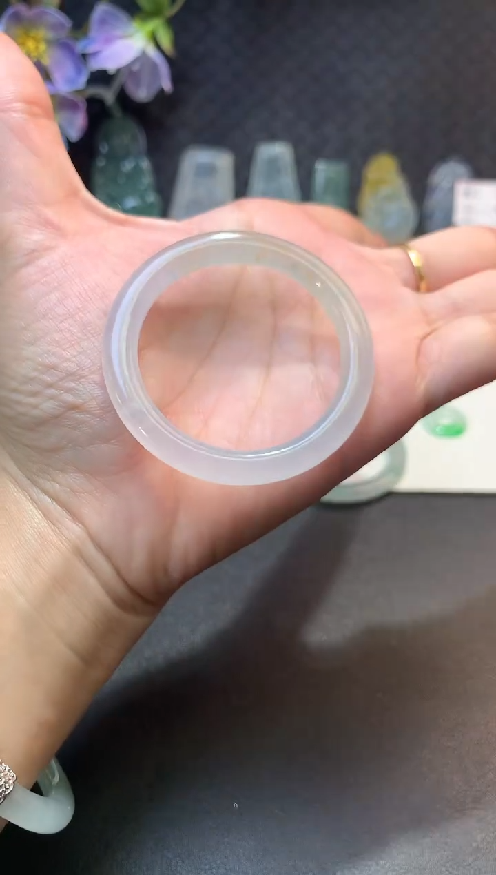 未镶嵌定制翡翠毛货39*6.6*5.8