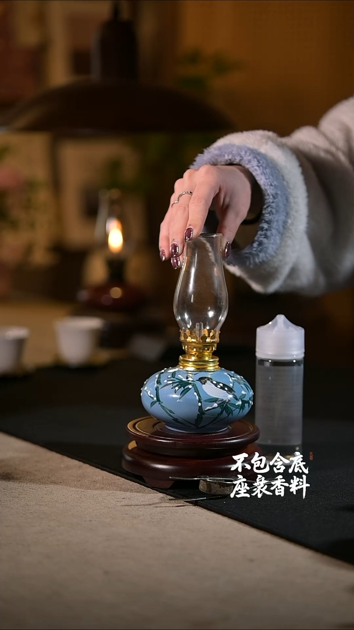 景德镇陶瓷香薰灯摆件