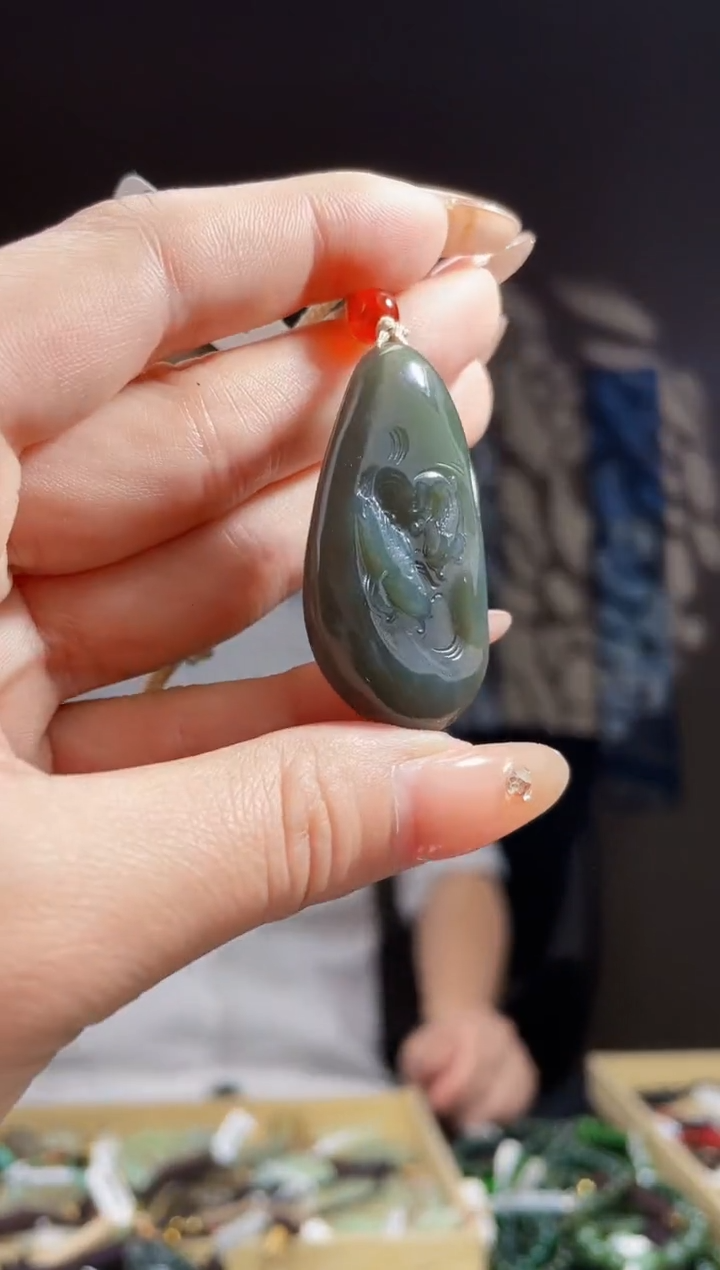 【闪购商品】和田玉颈饰未镶嵌拍一发一