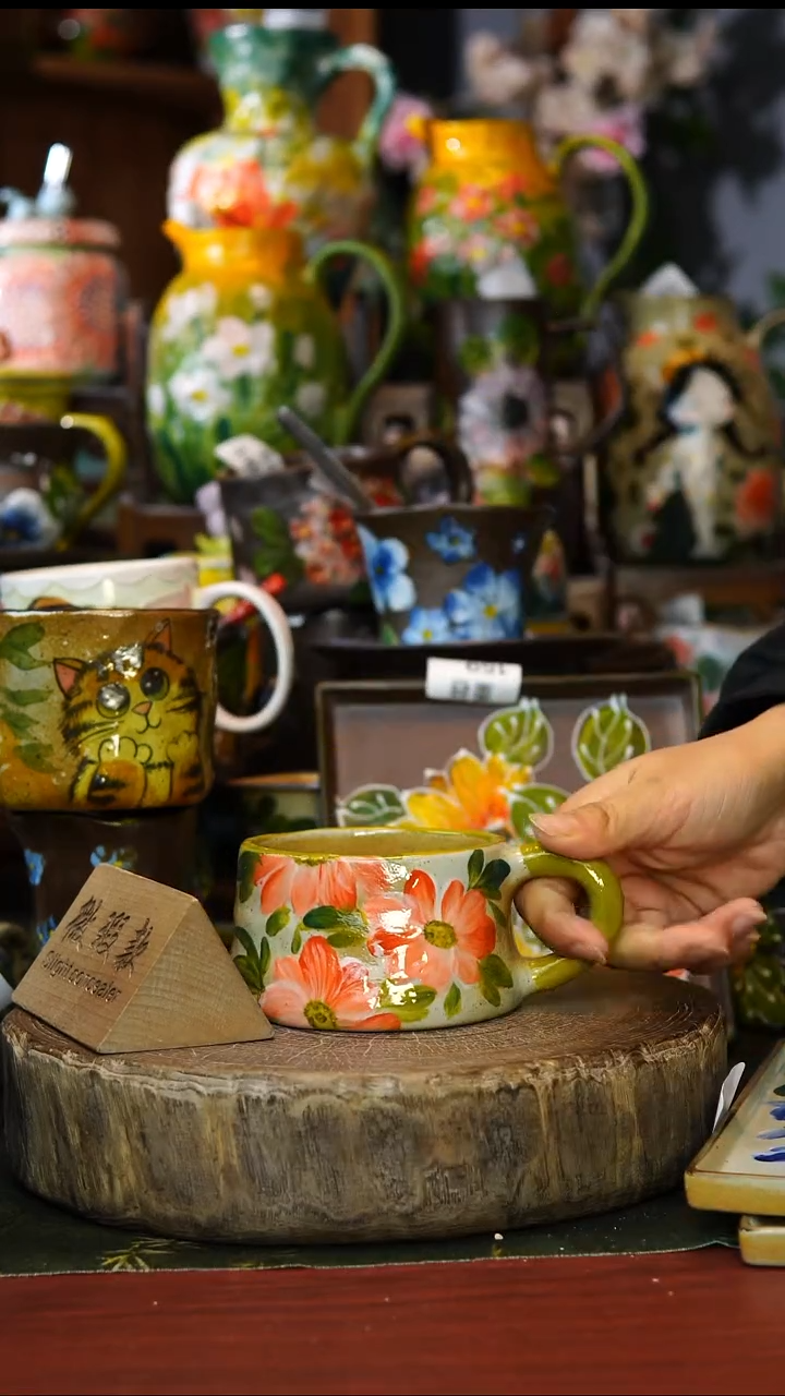 陶瓷174景德镇手工手绘釉下彩