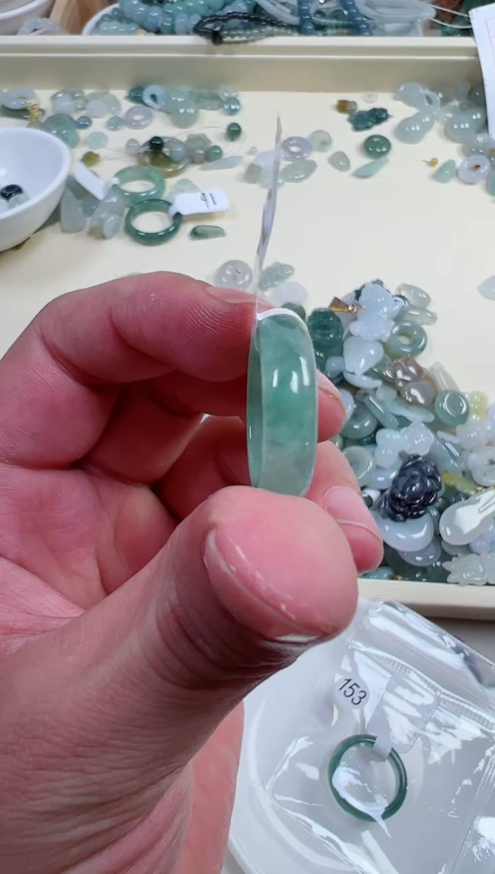 翡翠裸石154号链接，A货翡翠12