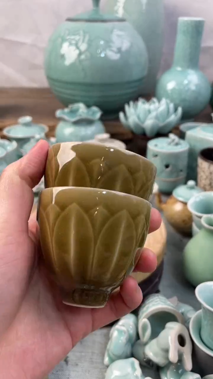 【闪购商品】特价福利 微瑕 慧仙青瓷