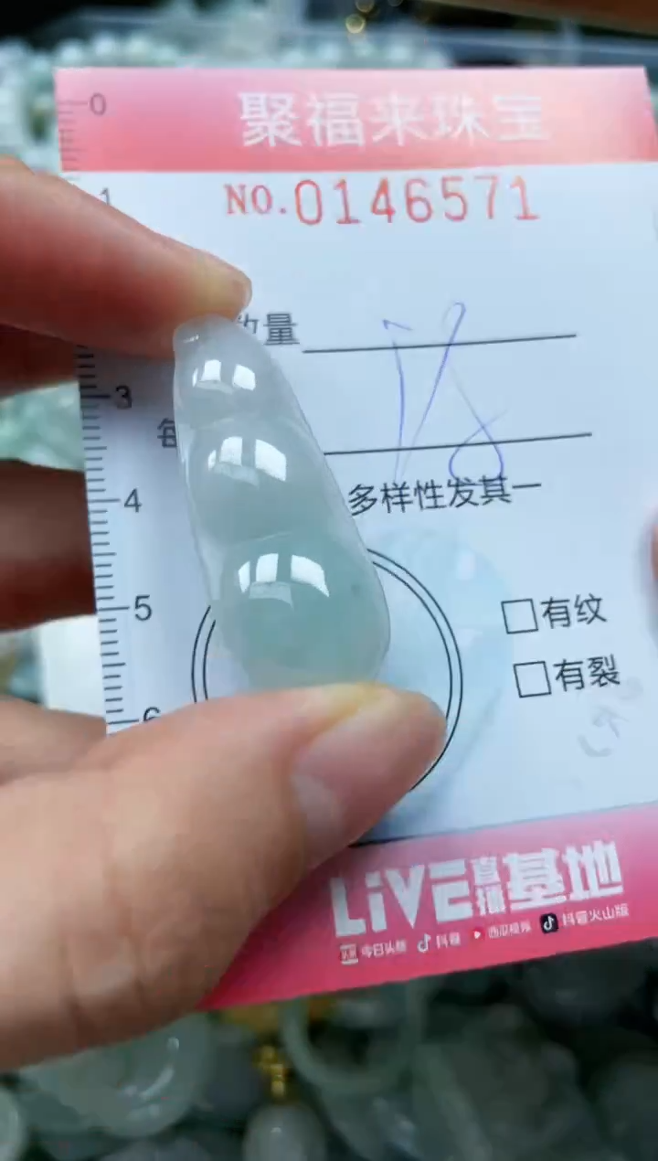 【闪购商品】翡翠未镶嵌颈饰闪购0146571