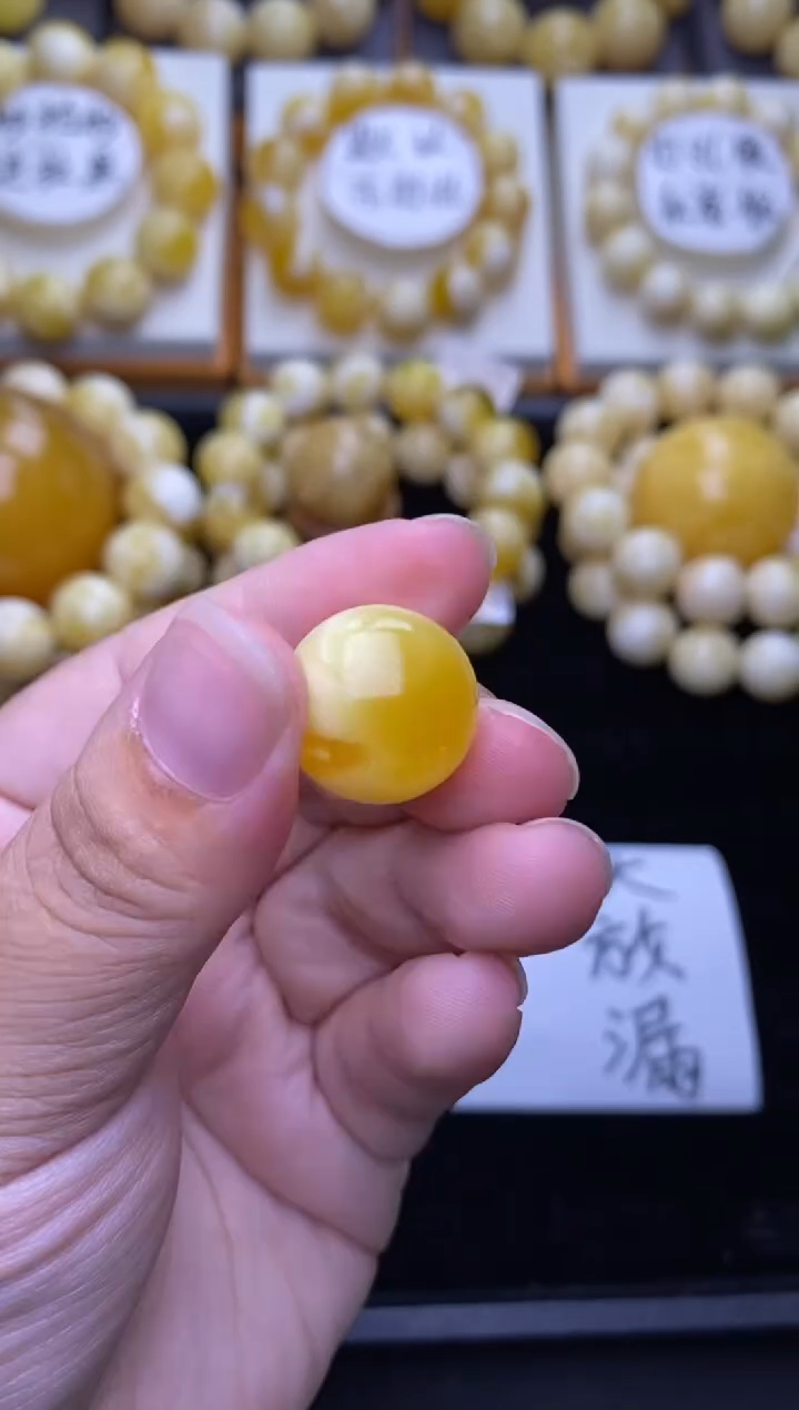 裸石琥珀未镶嵌大小姐珠宝严选52