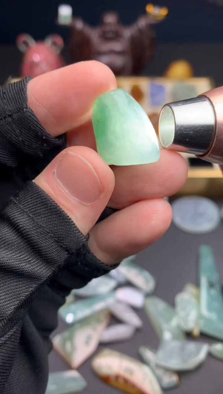 未镶嵌定制翡翠天然翡翠裸石