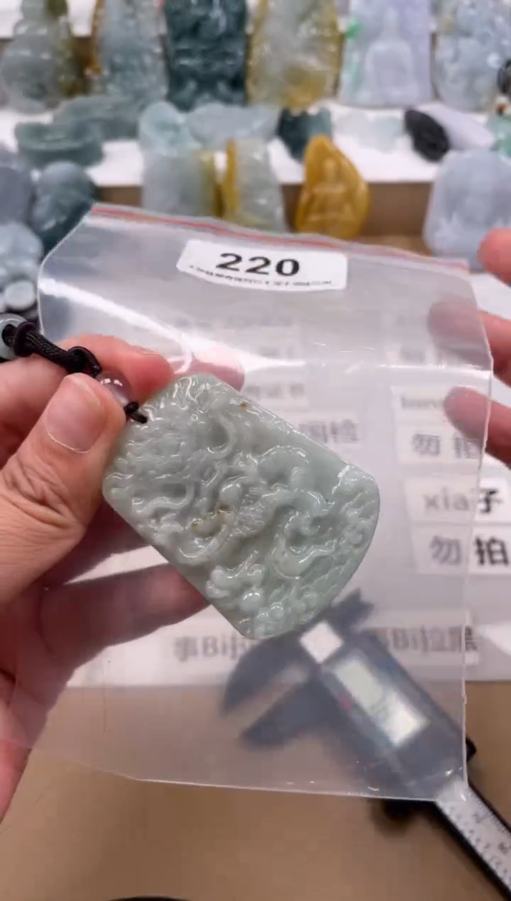 【闪购商品】翡翠颈饰未镶嵌天然缅甸A货翡翠220