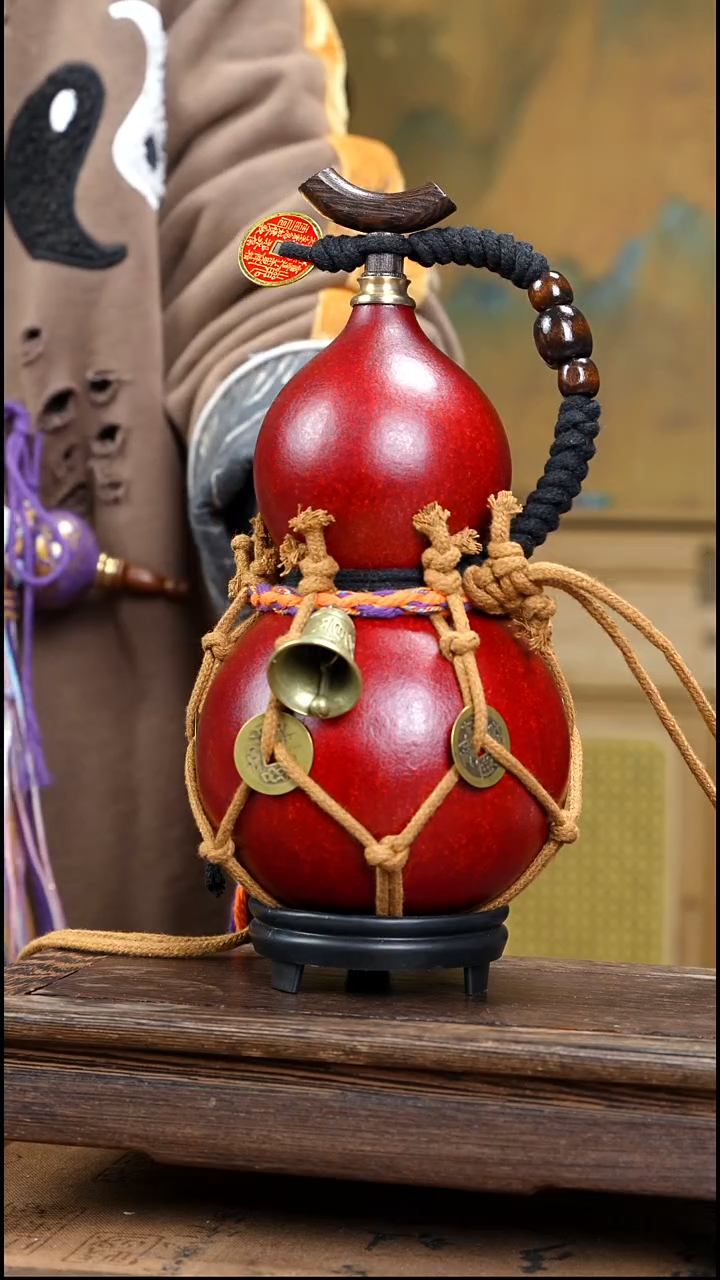 XH142网兜款大漆酒葫芦（现货现发）