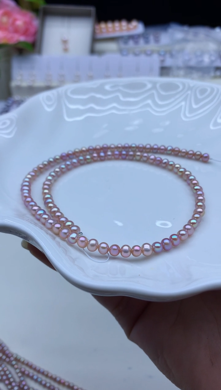 【闪购商品】淡水珍珠颈饰未镶嵌淡水珍珠项链