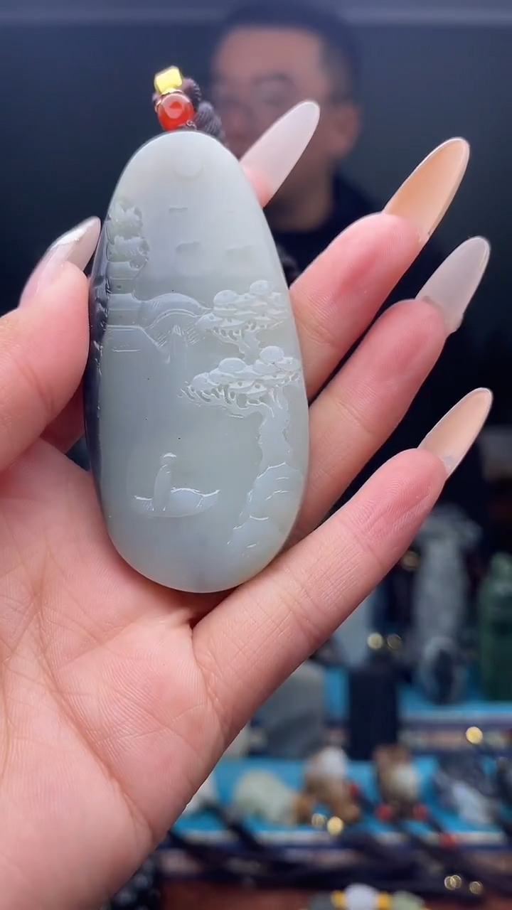 未镶嵌和田玉挂件1