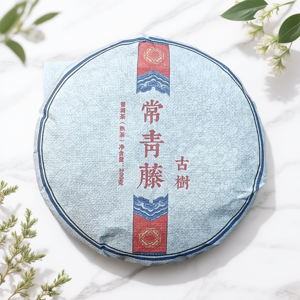 【常青藤】2011年·200克普洱熟茶饼