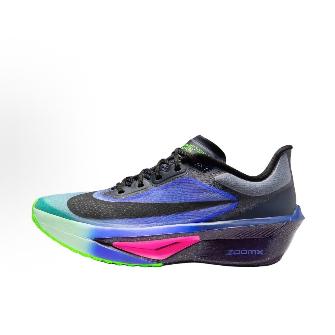 NIKE 耐克男舒适碳板运动跑鞋ZOOMFLY6流光风人生跑鞋 IO9572-400