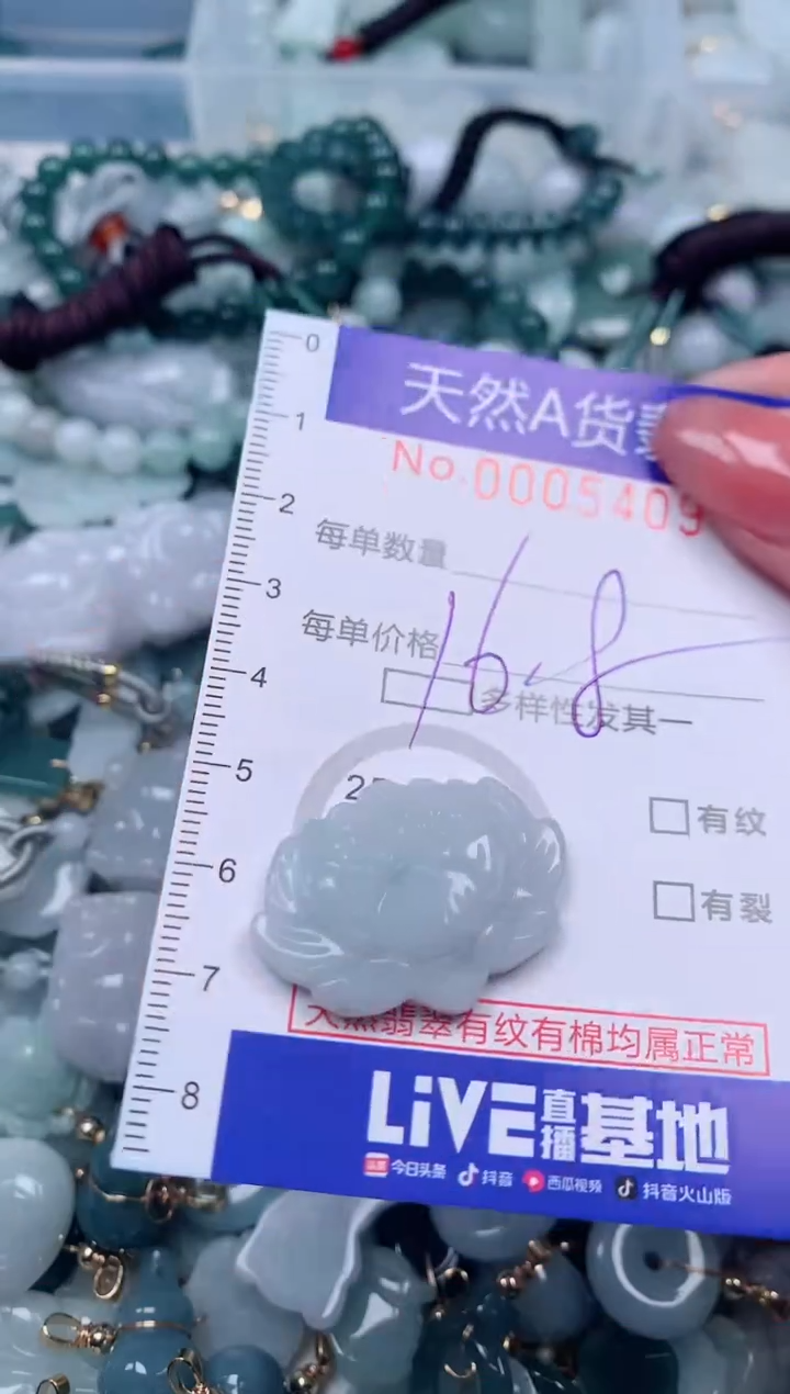 【闪购商品】翡翠颈饰未镶嵌00005409