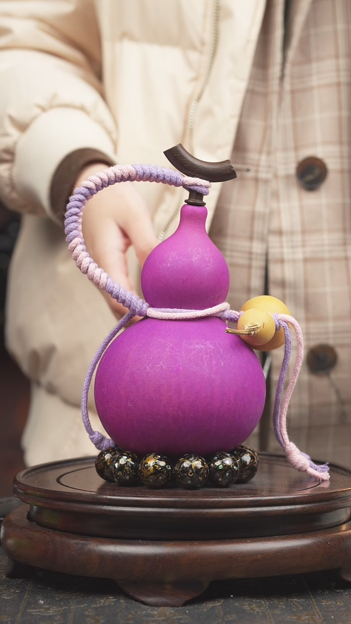 【闪购商品】1631号大漆酒葫芦一物一拍