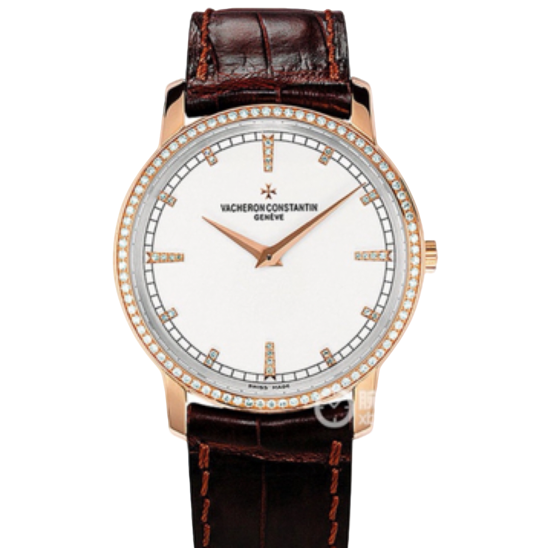 99新 Vacheron Constantin/江诗丹顿 传袭系列81578R玫瑰金38毫米
