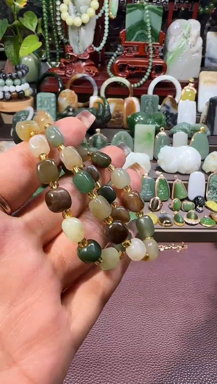 手串未镶嵌和田玉【宏钰615】01