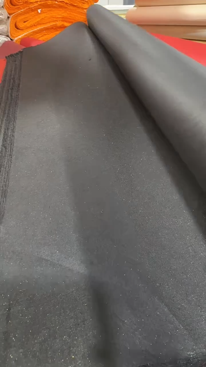 纯手工四尺整张50张玄黑色珠光光板楮皮笺