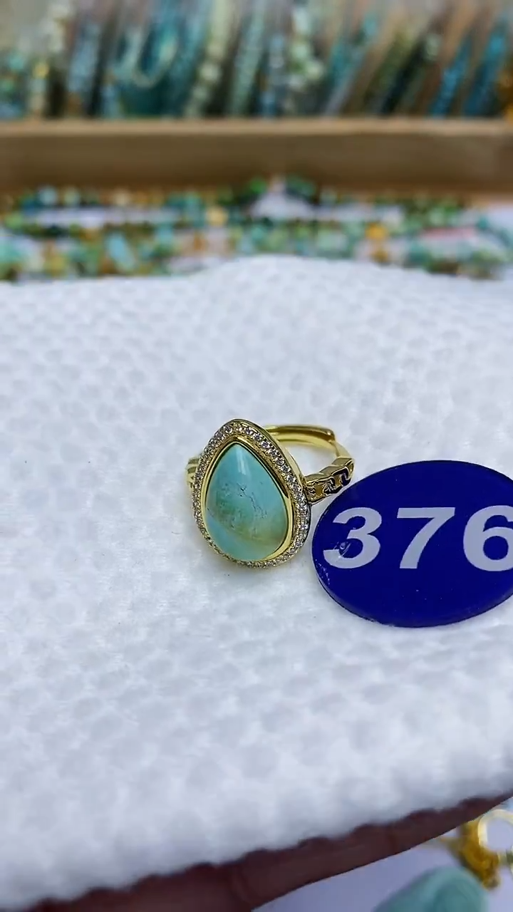 【闪购商品】绿松石戒指合金376戒指