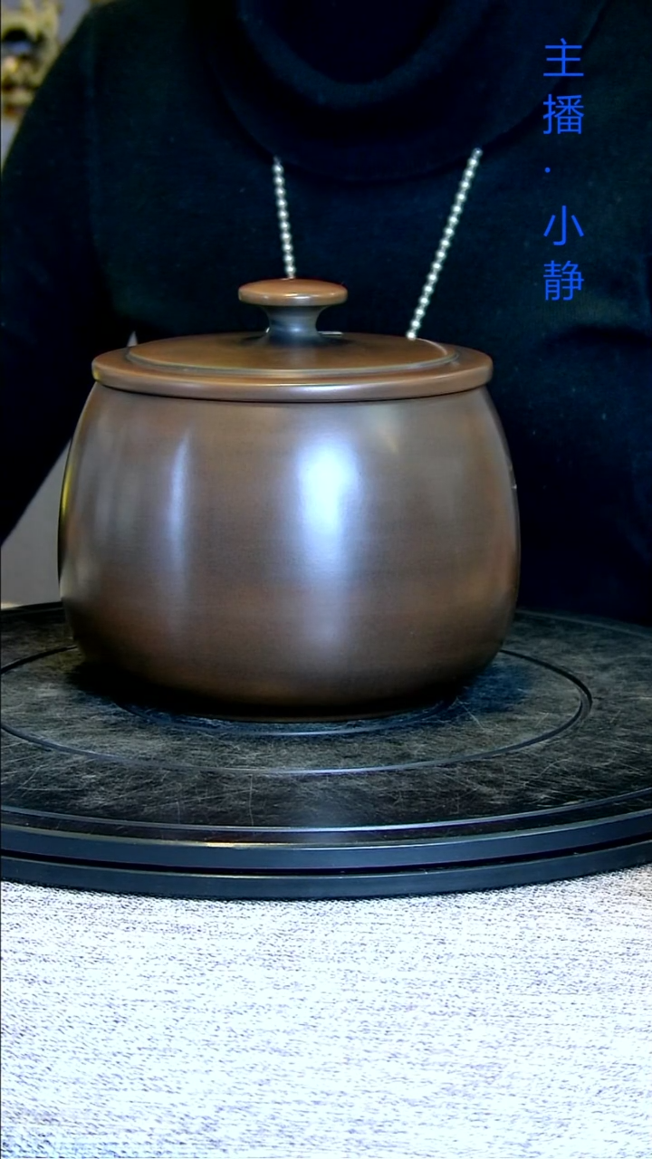 ?****️全手工紫陶茶罐精磨微瑕疵266