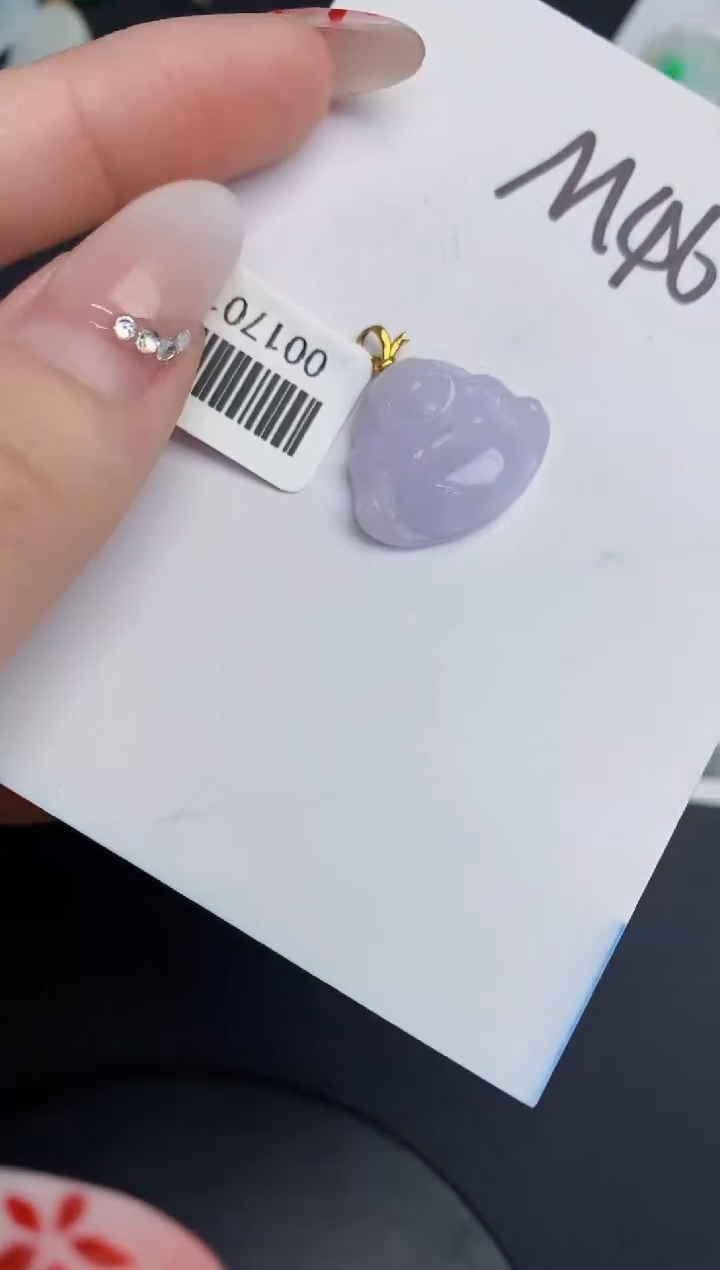 【闪购商品】翡翠颈饰18K金镶嵌00000000000