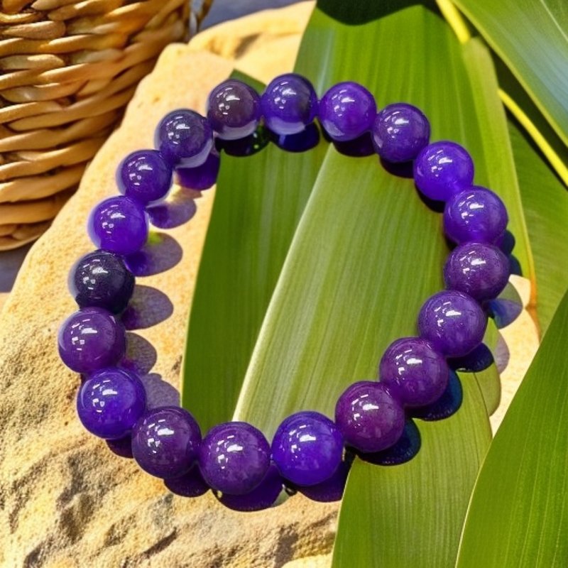 【大喜儿】紫苏10m手链-QW347多样性发一