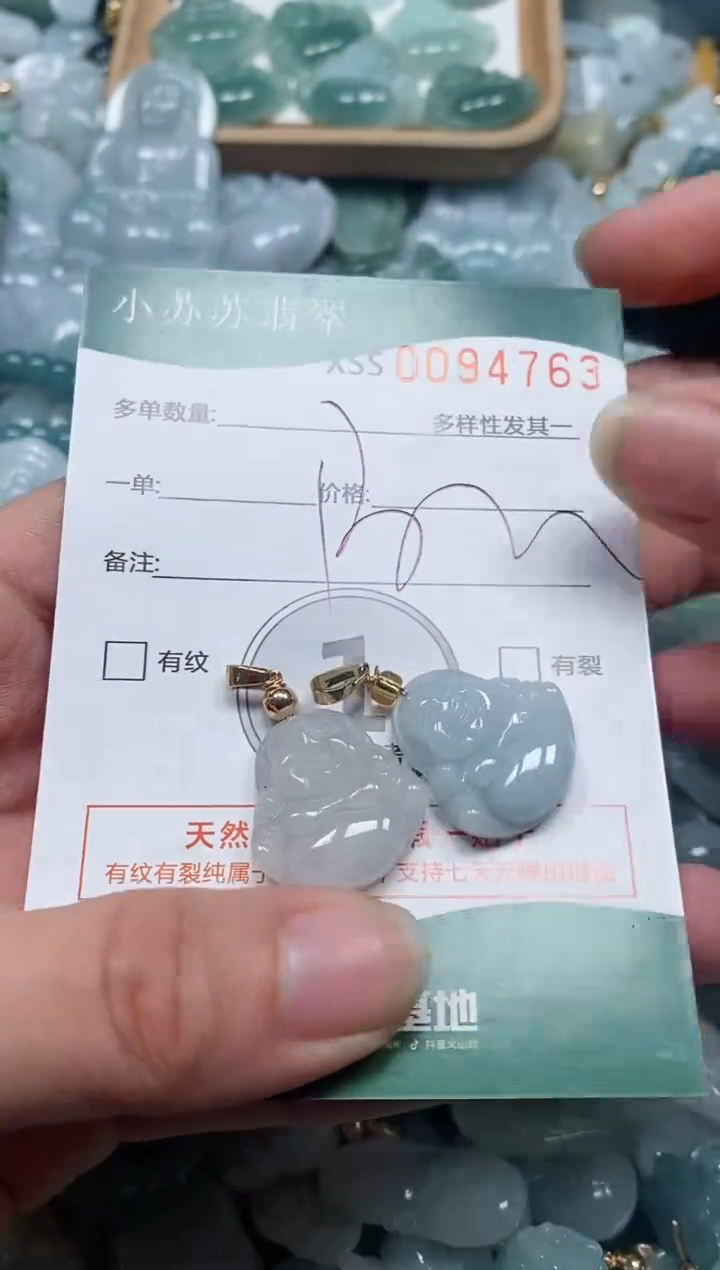 【闪购商品】翡翠颈饰未镶嵌闪购商品0094763