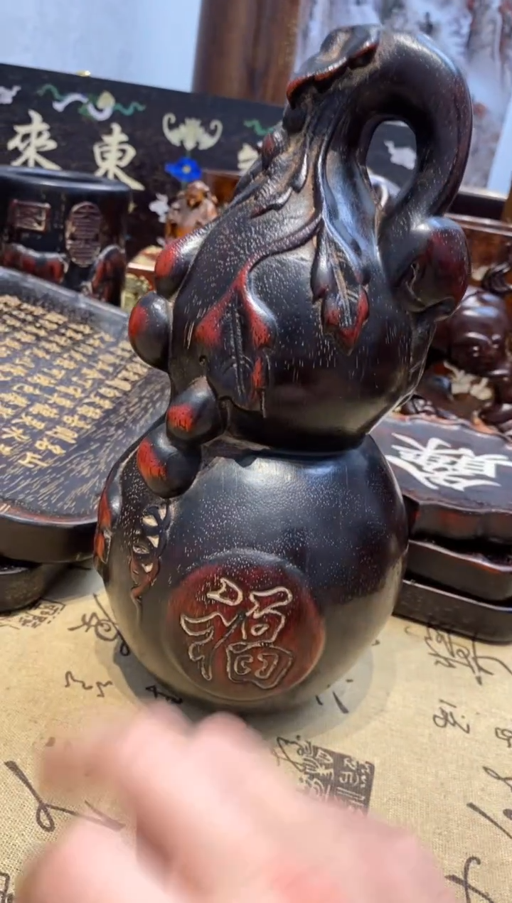 檀香紫檀（小叶紫檀）小叶紫檀大号葫芦