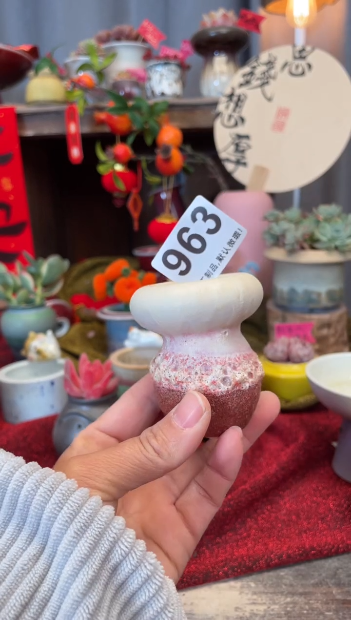 【闪购商品】摆件963知木小芳花盆