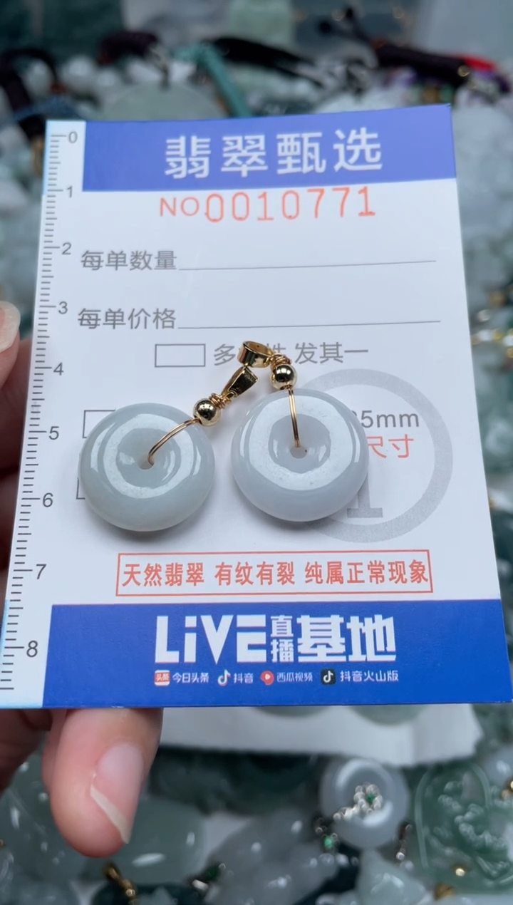 颈饰未镶嵌翡翠10771